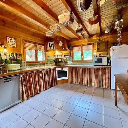 Le Chappoix - Spa, Terrasse Et Grand Jardin Chalet